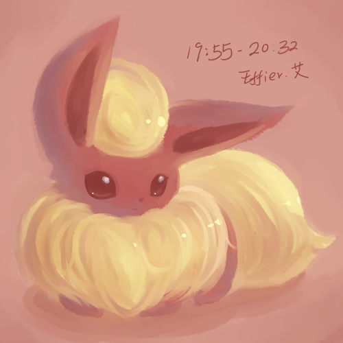 Ảnh Pokemon siêu kute!  Flareon_SP_by_Effier_sxy