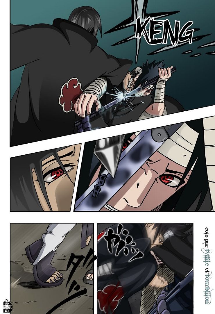 Naruto chap 384 Full Color:Hai con đường ngược lối 6d7a5605