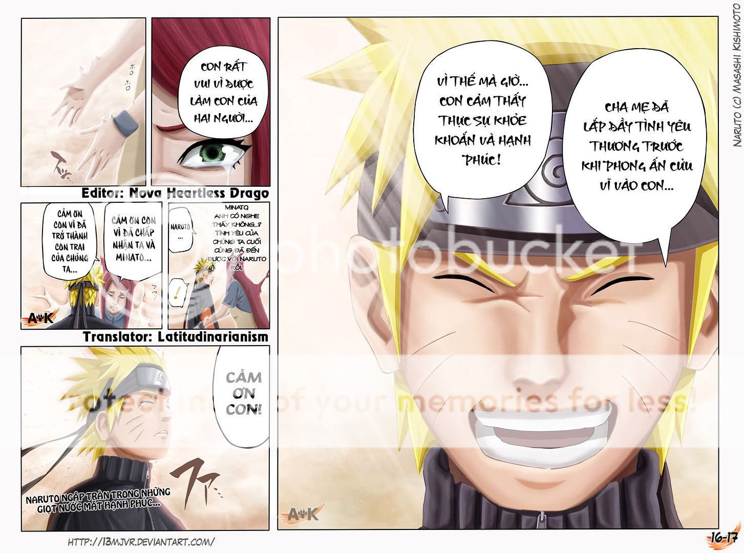 Naruto Chapter 504 Full Color:Cảm Ơn Con! 7c026507