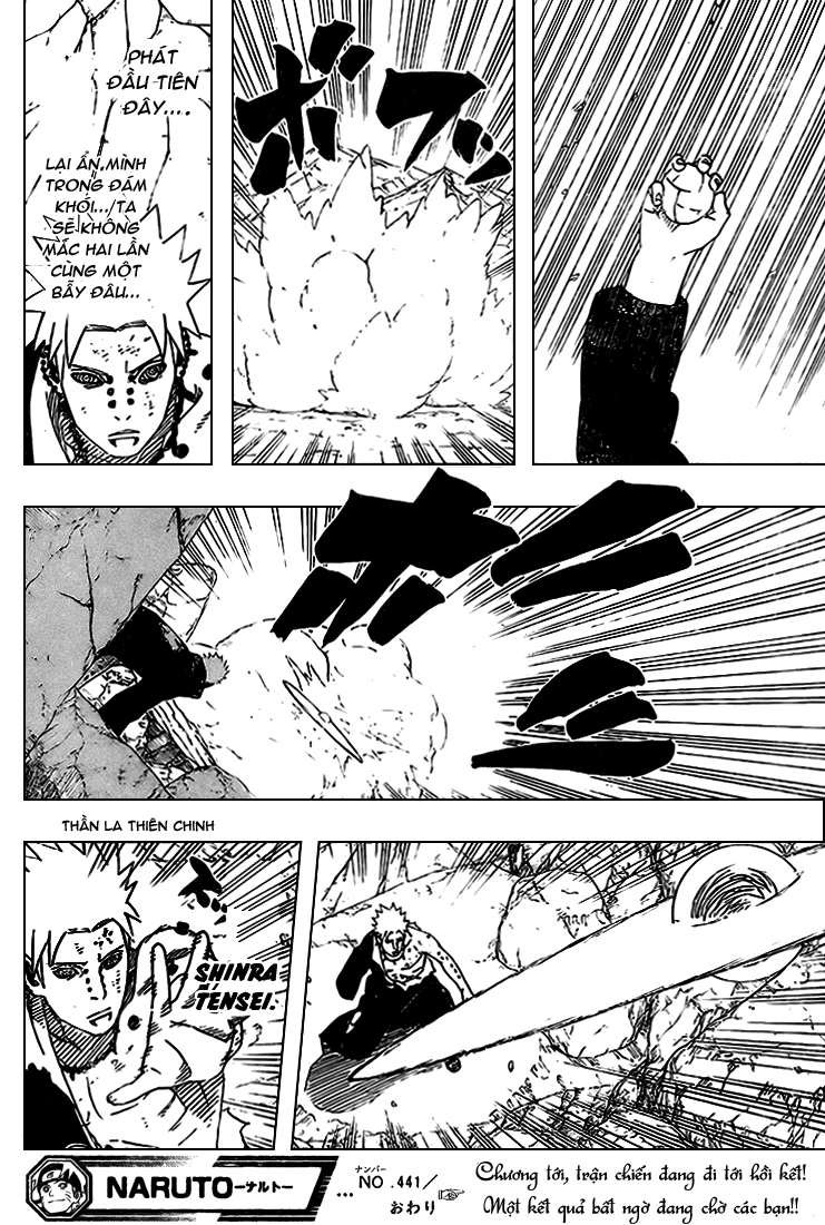 Naruto Chapter 441 Tiếng Việt - Rasen Suriken vs Shinra Tensei  16