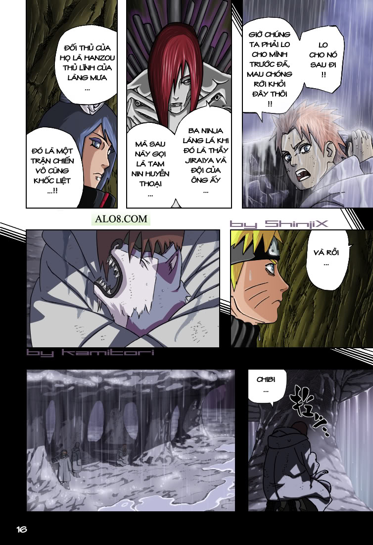 Naruto Chapter 445 [Full color] Tiếng Việt - Đỉnh cao của thế giới  16