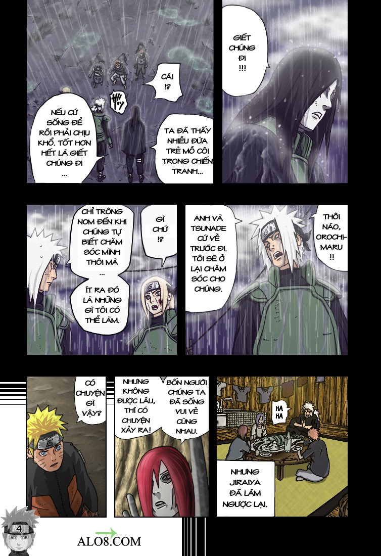 Naruto Chapter 446 [Full Color] Tiếng Việt - Em Chỉ Muốn Bảo Vệ Họ  04