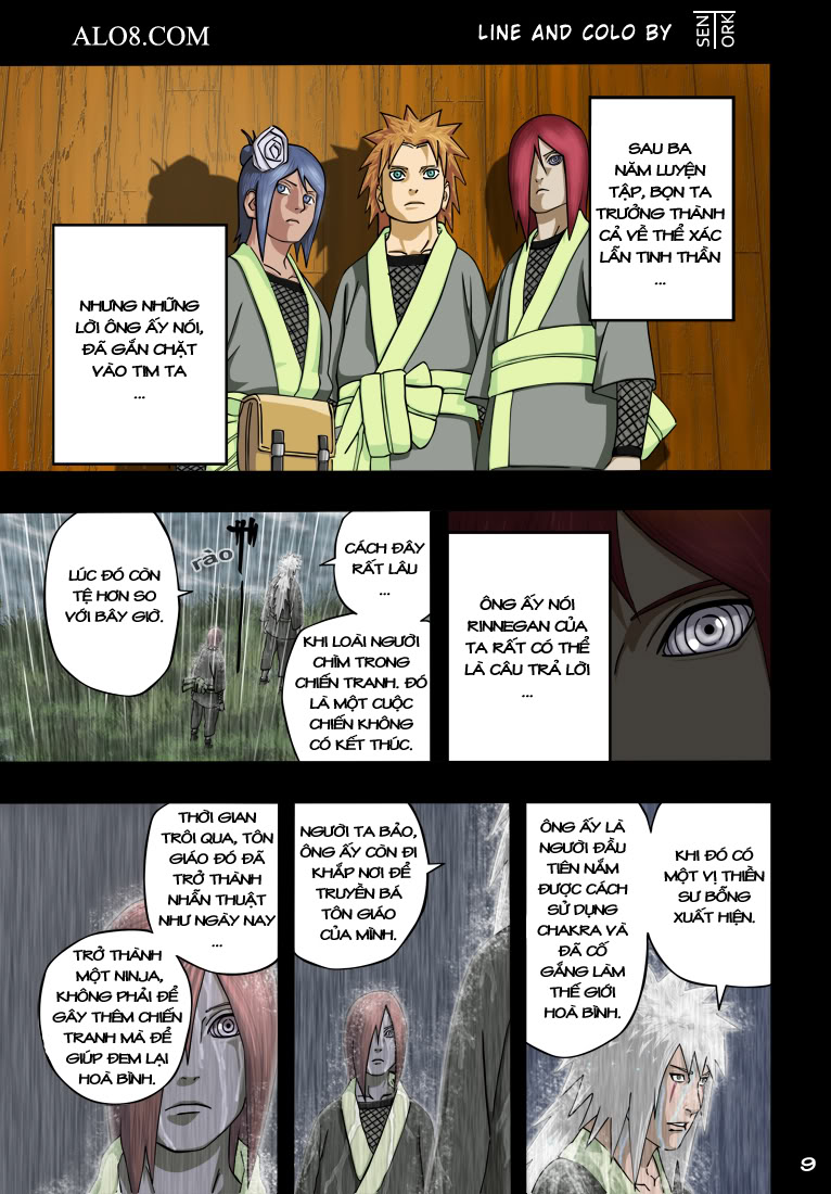 Naruto Chapter 446 [Full Color] Tiếng Việt - Em Chỉ Muốn Bảo Vệ Họ  09