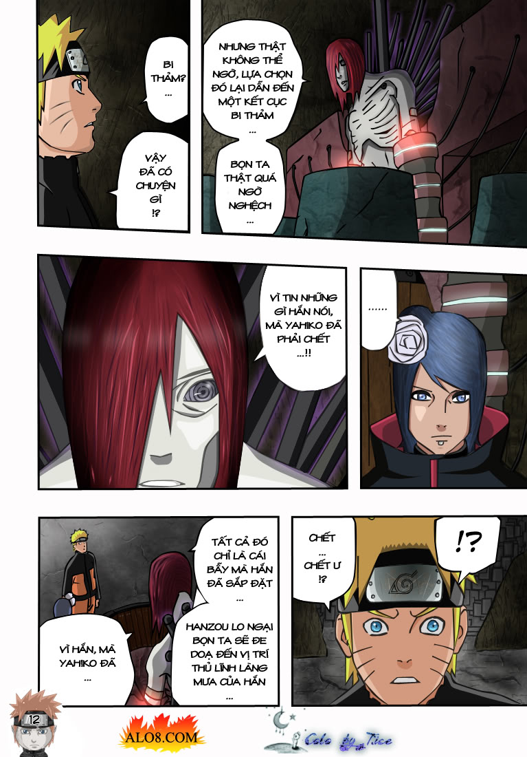 Naruto Chapter 446 [Full Color] Tiếng Việt - Em Chỉ Muốn Bảo Vệ Họ  12