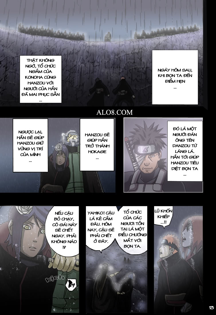 Naruto Chapter 446 [Full Color] Tiếng Việt - Em Chỉ Muốn Bảo Vệ Họ  13