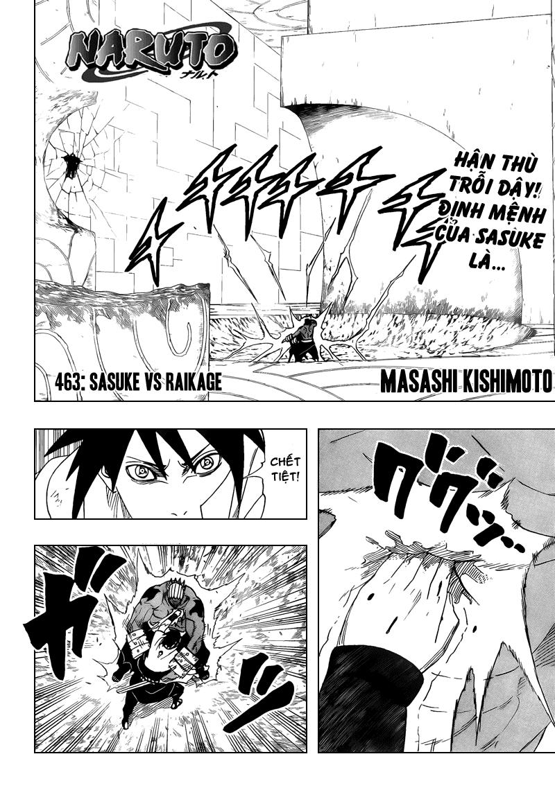 Naruto Chapter 463 Tiếng Việt - Sasuke vs. Raikage!  02