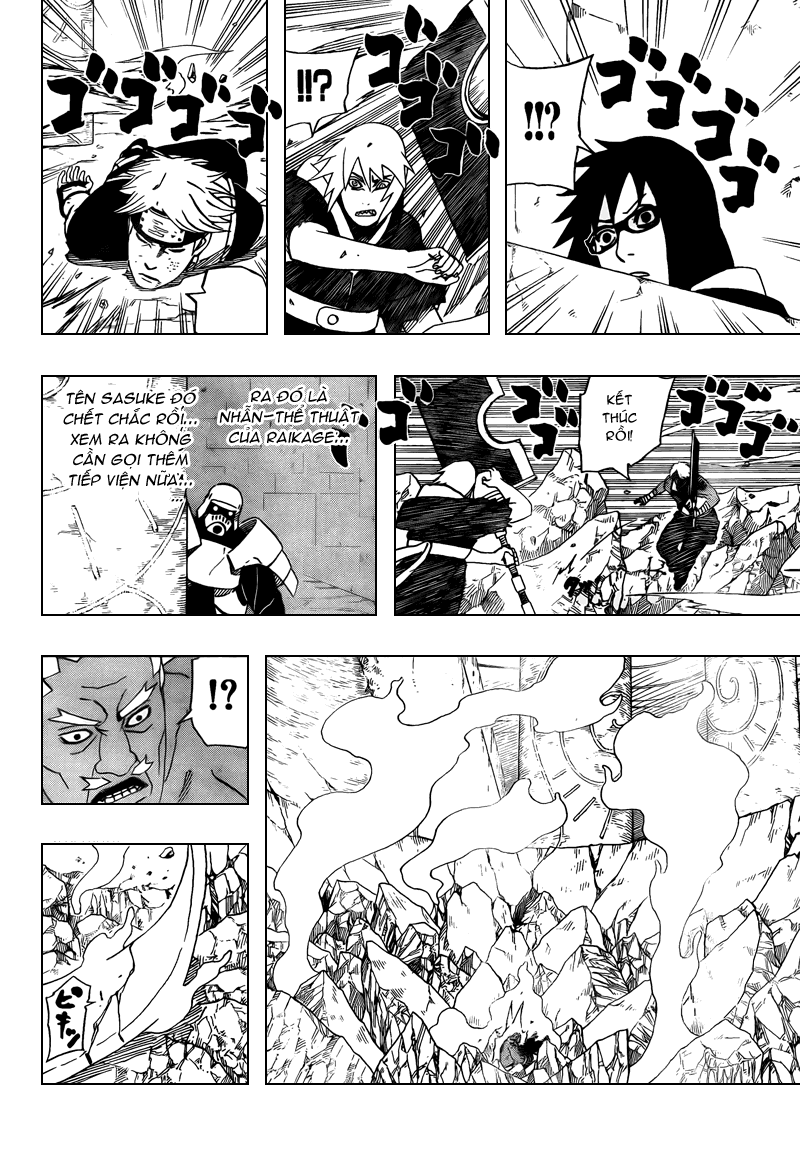 Naruto Chapter 463 Tiếng Việt - Sasuke vs. Raikage!  06