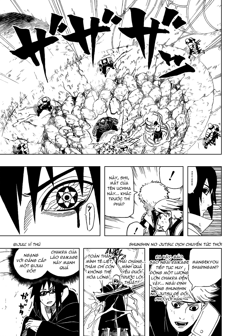 Naruto Chapter 463 Tiếng Việt - Sasuke vs. Raikage!  09