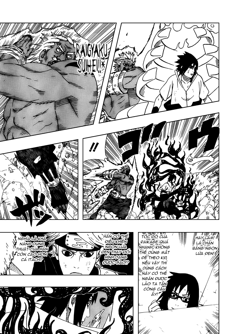 Naruto Chapter 463 Tiếng Việt - Sasuke vs. Raikage!  15