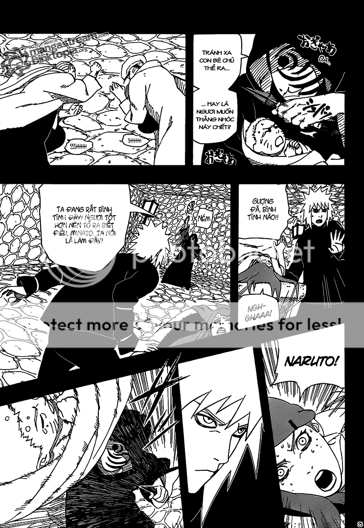  Naruto Chapter 501- Cửu Vĩ Tấn Công Làng Lá                  03