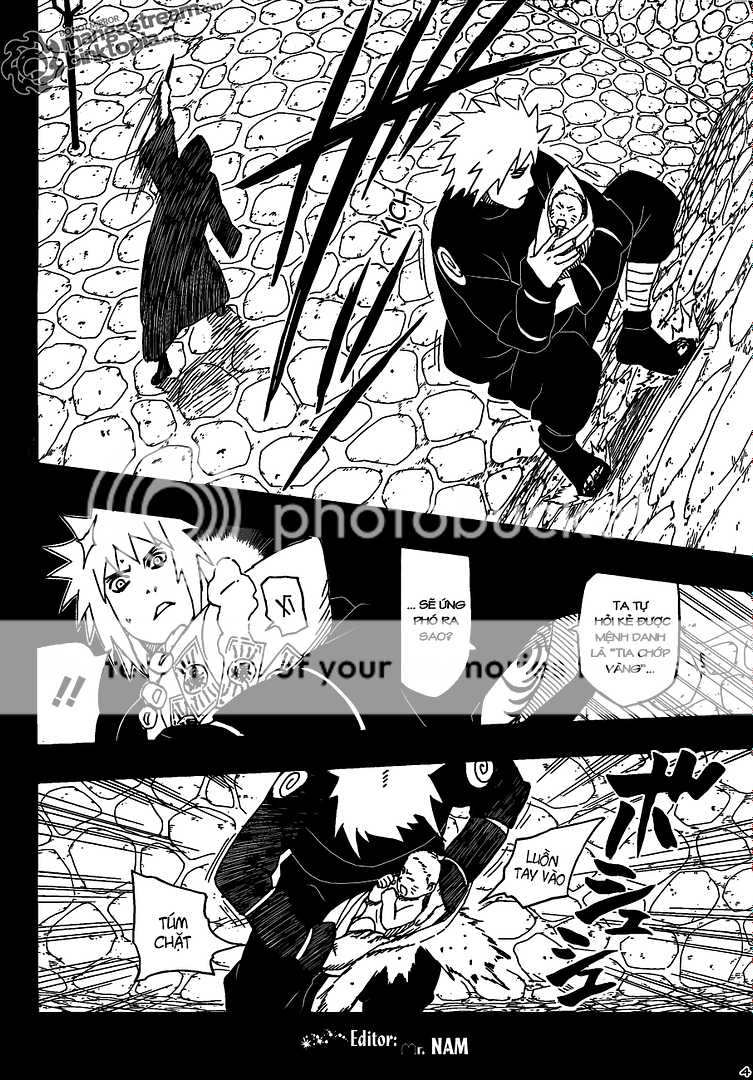  Naruto Chapter 501- Cửu Vĩ Tấn Công Làng Lá                  04