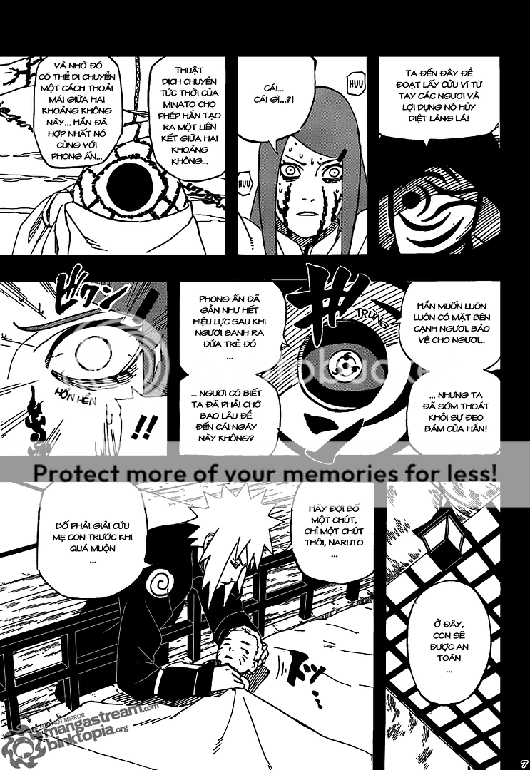  Naruto Chapter 501- Cửu Vĩ Tấn Công Làng Lá                  07