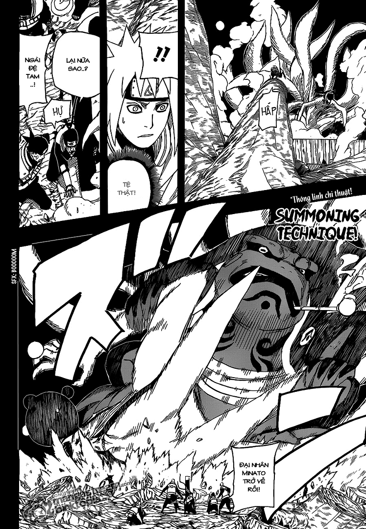 Naruto chap 503:Minato Và Ấn Chú Tử Thần 10