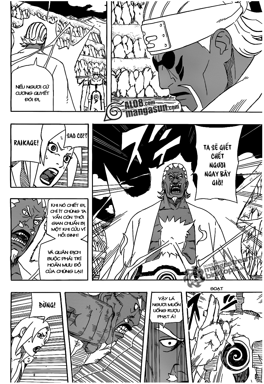 Naruto Chapter 541 - Raikage vs. Naruto?! 12