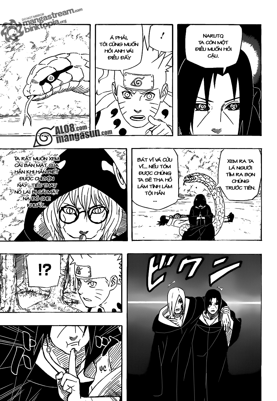 Naruto Chapter 549 - Câu Hỏi Của Itachi! 004