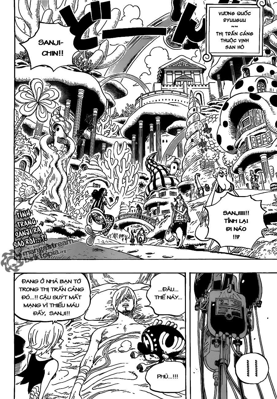 One Piece Chapter 610 Tiếng Việt - Tiên Tri Shirley 02