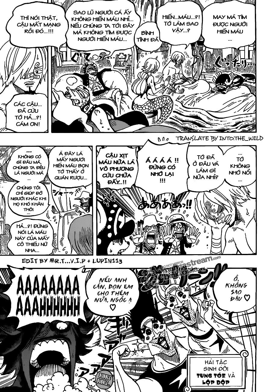 One Piece Chapter 610 Tiếng Việt - Tiên Tri Shirley 03