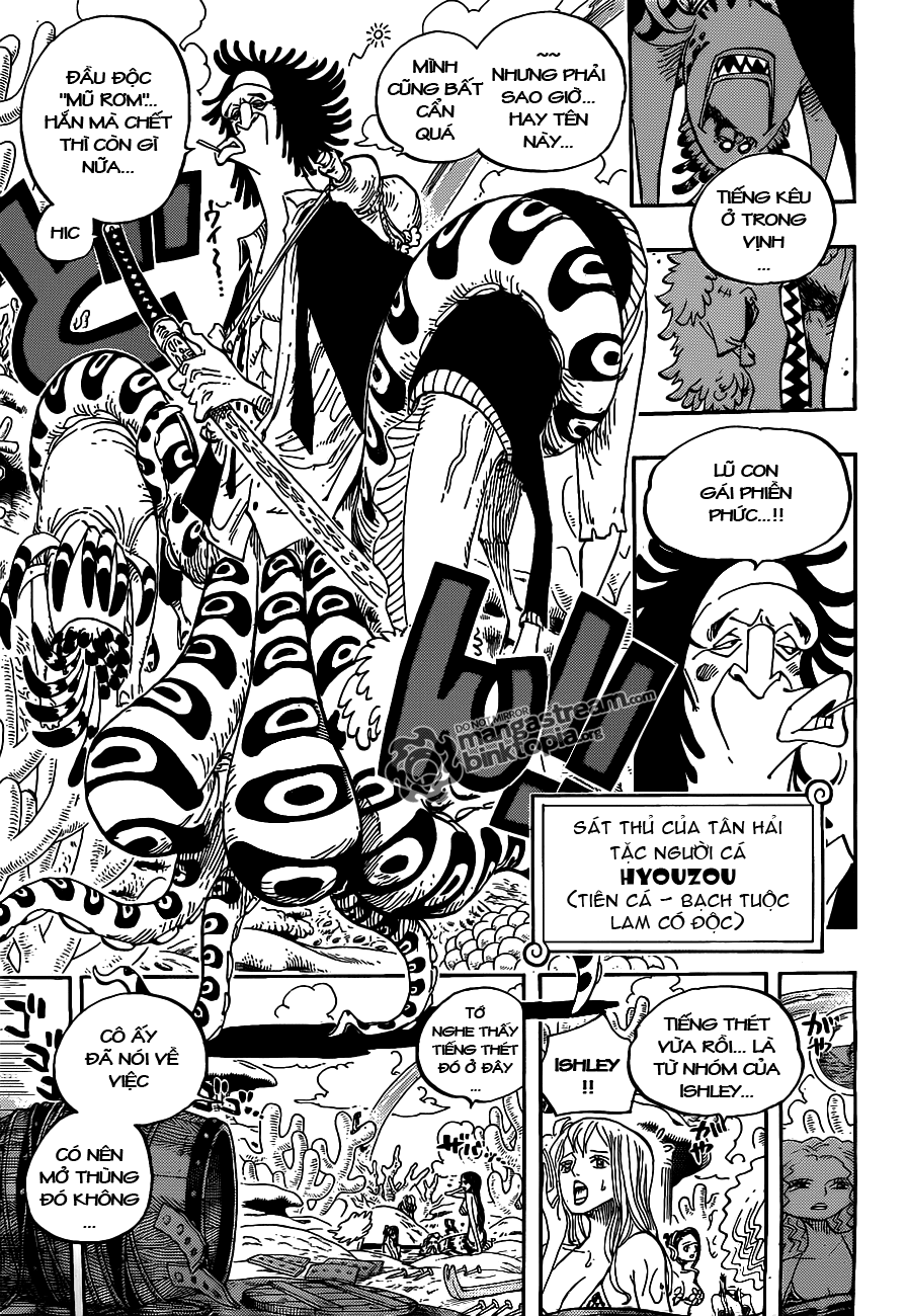 One Piece Chapter 610 Tiếng Việt - Tiên Tri Shirley 05