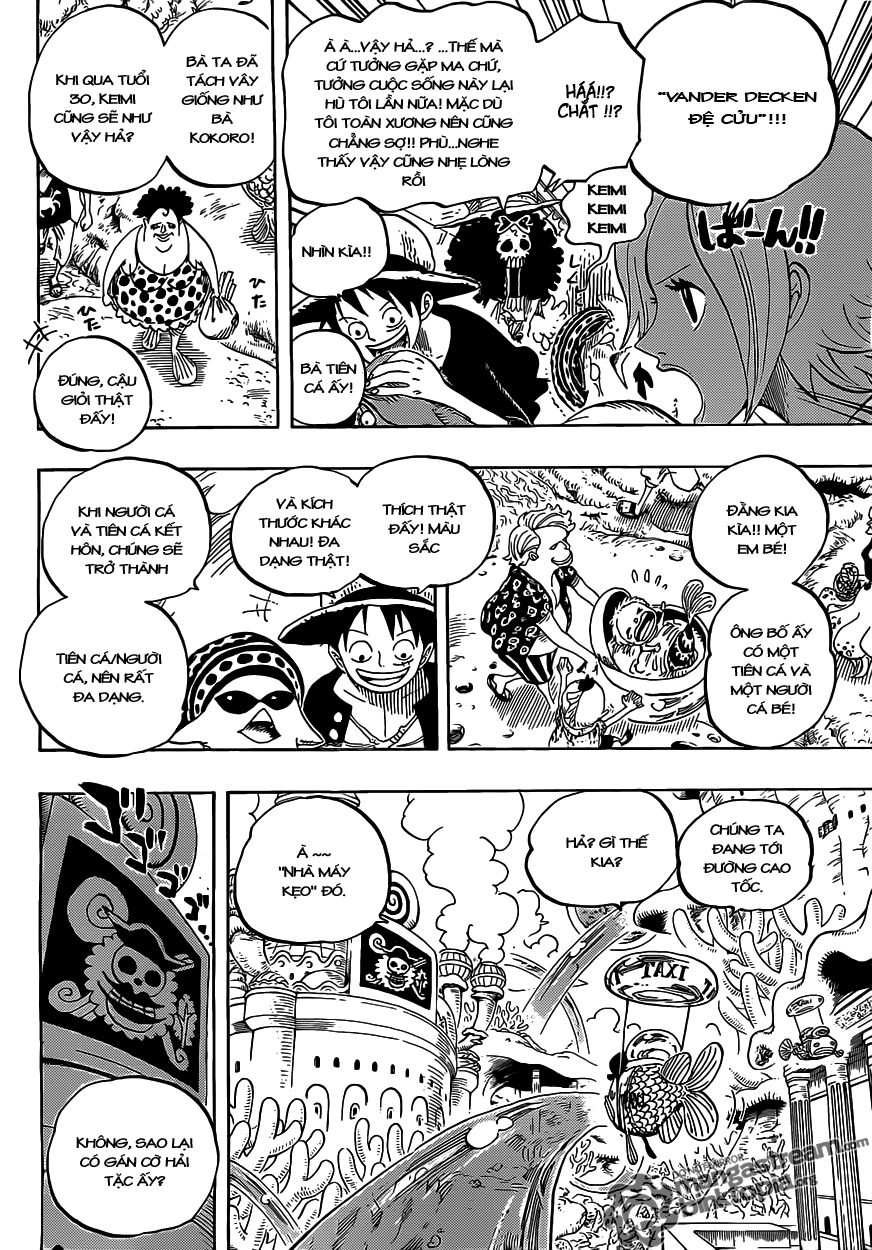 One Piece Chapter 610 Tiếng Việt - Tiên Tri Shirley 12