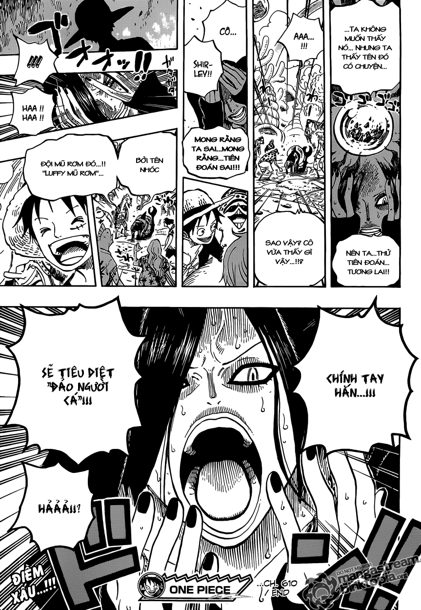 One Piece Chapter 610 Tiếng Việt - Tiên Tri Shirley 15