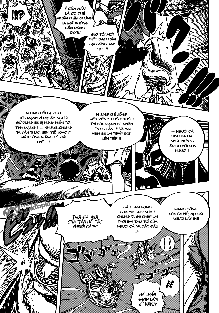 One Piece Chapter 611 Tiếng Việt - Hodi Jones 15