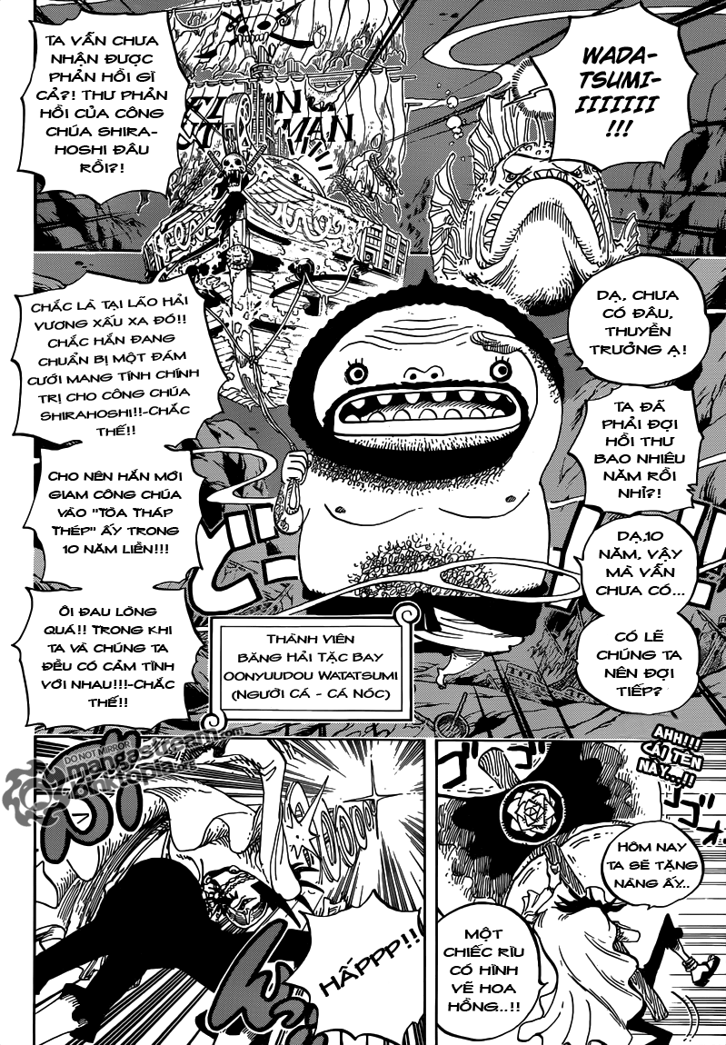 One Piece Chapter 613 Tiếng Việt - Công Chúa Tiên Cá Trong Tòa Tháp Koukaku 02