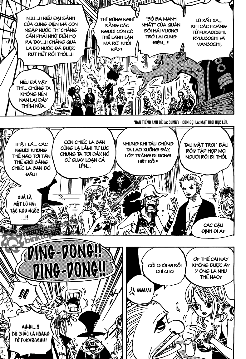 One Piece Chapter 614 Tiếng Việt - Lỡ Làm Rồi Thì Thôi! 05