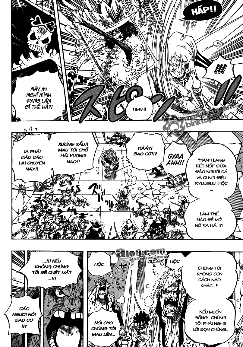 One Piece Chapter 615 Tiếng Việt - Lời Nguyền Mato-Mato 04