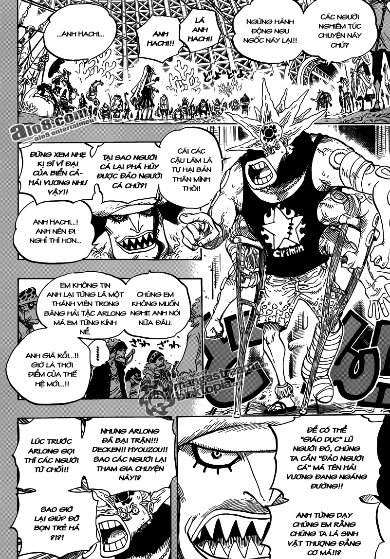 One Piece Chapter 615 Tiếng Việt - Lời Nguyền Mato-Mato 08