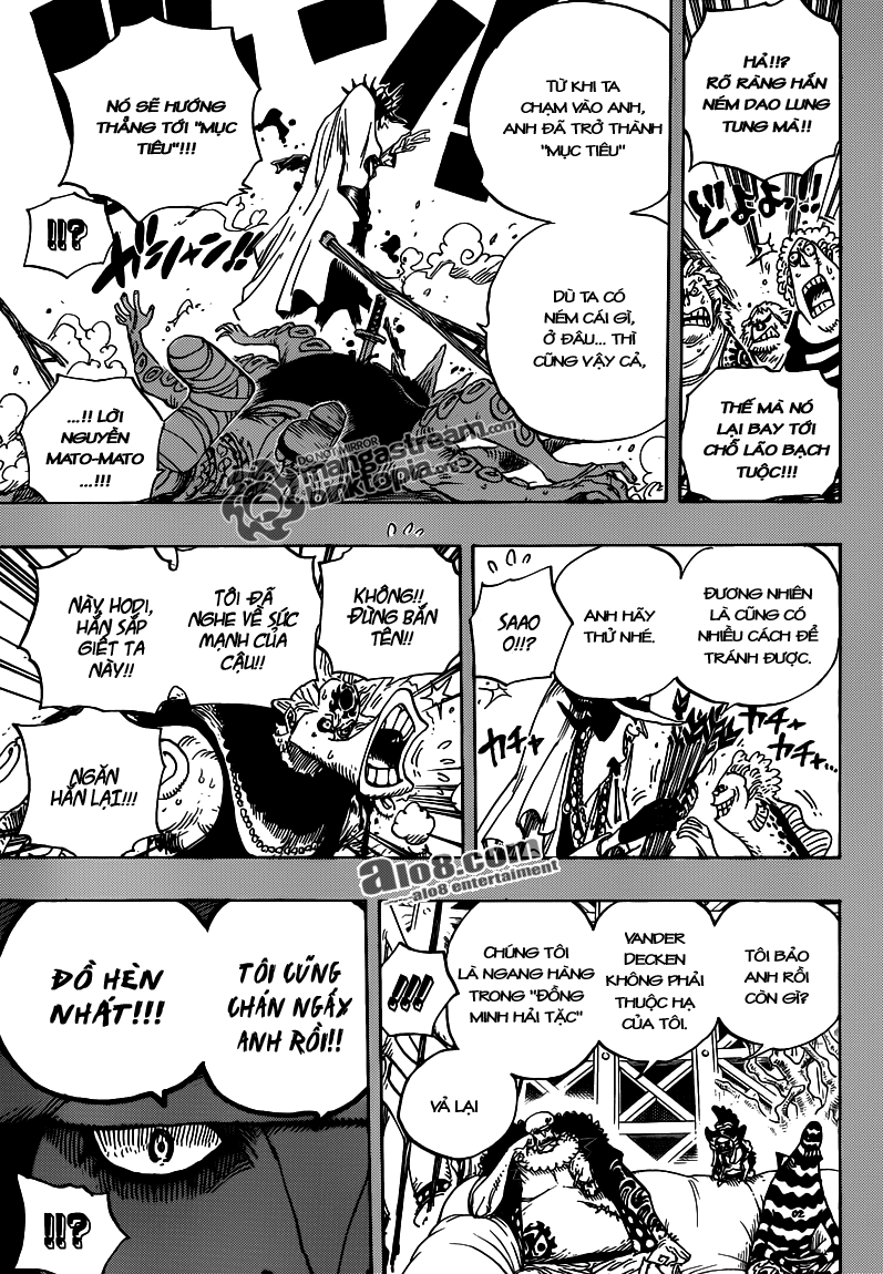 One Piece Chapter 615 Tiếng Việt - Lời Nguyền Mato-Mato 11