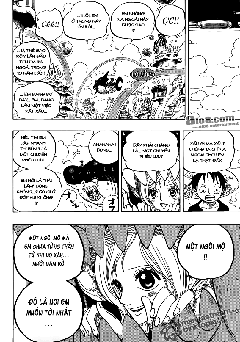 One Piece Chapter 615 Tiếng Việt - Lời Nguyền Mato-Mato 16