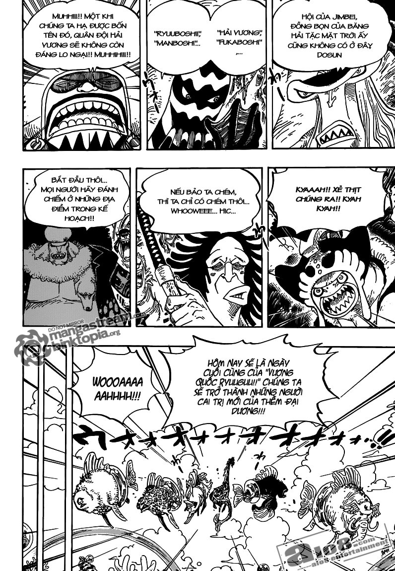 One Piece Chapter 616 Tiếng Việt - Ngày Tưởng Niệm Của Sự Báo Thù 06-alo8