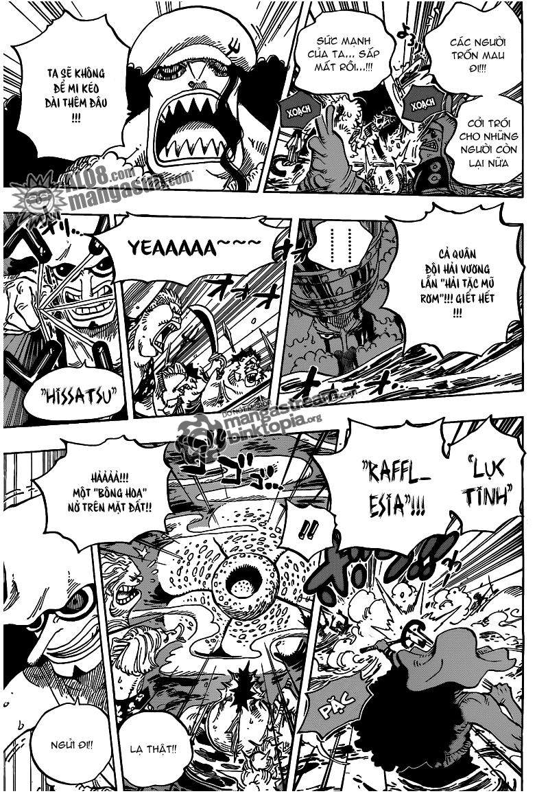 One Piece Chapter 617 Tiếng Việt - Sự Cố Gây Sốc Tại Đồi San Hô Alo8_12