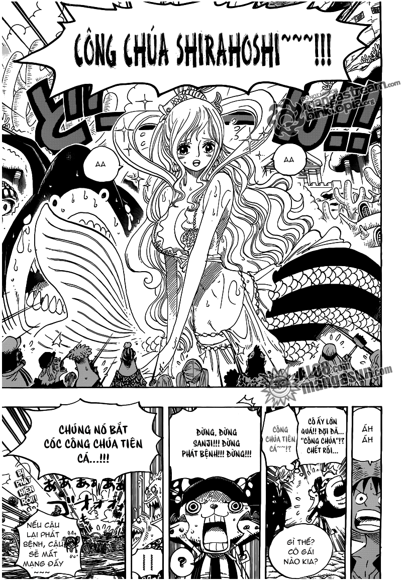 One Piece Chapter 617 Tiếng Việt - Sự Cố Gây Sốc Tại Đồi San Hô Alo8_18