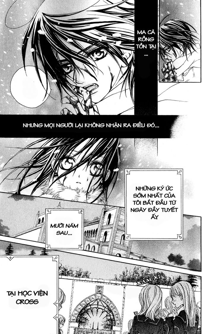 Vampire Knight Chapter 001 - Lớp Ban Đêm Của Học Viện Cross. 07