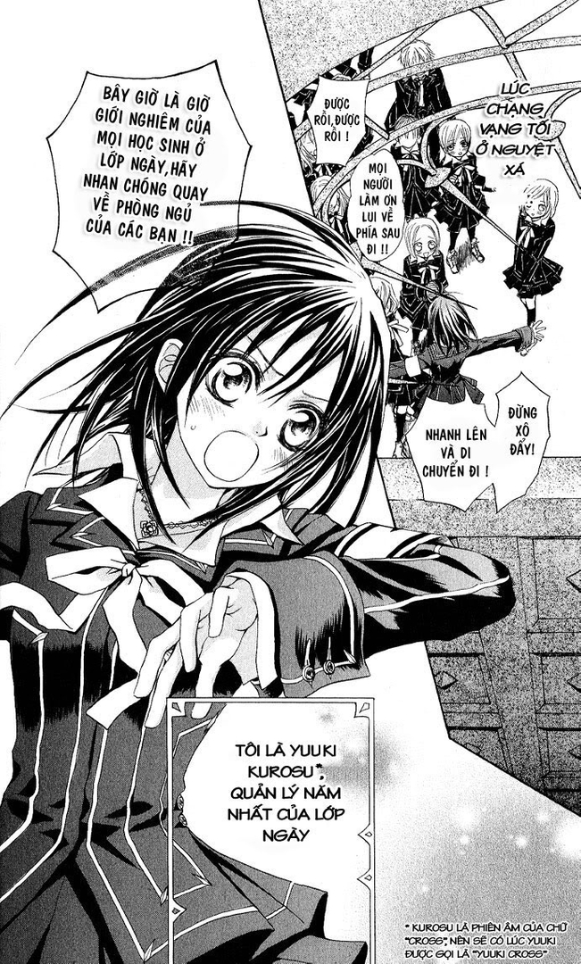 Vampire Knight Chapter 001 - Lớp Ban Đêm Của Học Viện Cross. 08