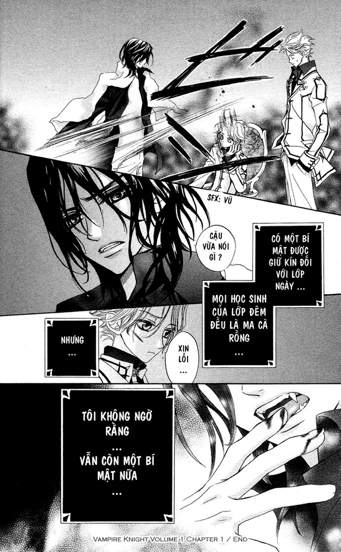 Vampire Knight Chapter 001 - Lớp Ban Đêm Của Học Viện Cross. 51