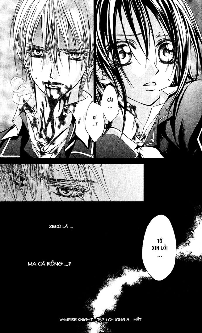 Vampire Knight Chapter 003 - Ma Cà Rồng Trong Loài Ma Cà Rồng. 31