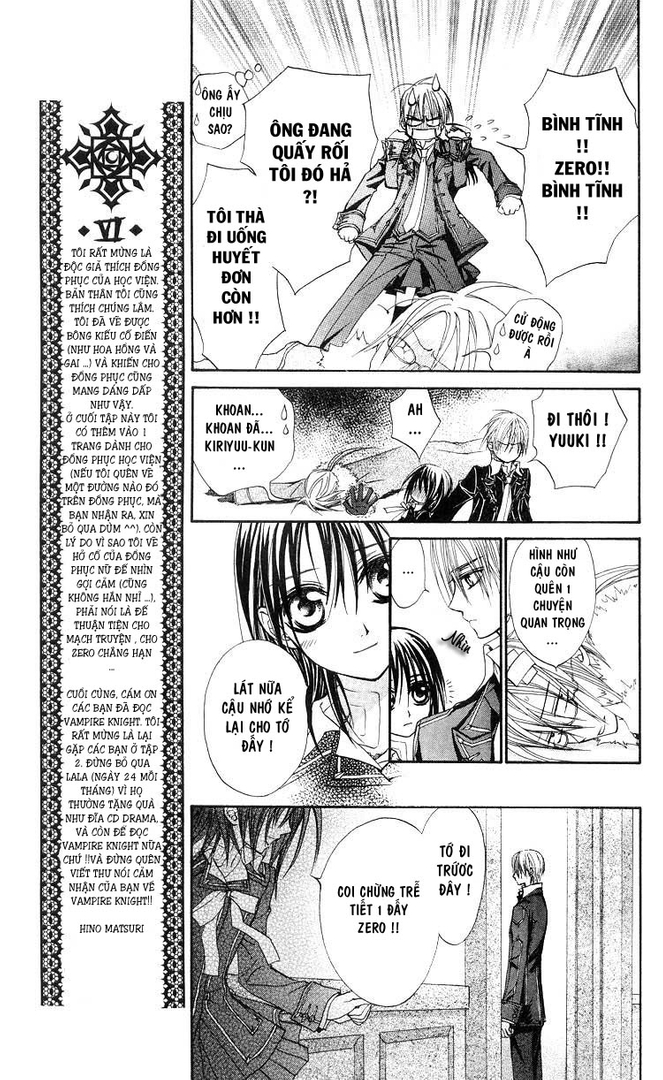 Vampire Knight Chapter 005 - Người Con Gái Trong Trái Tim Tôi. 11