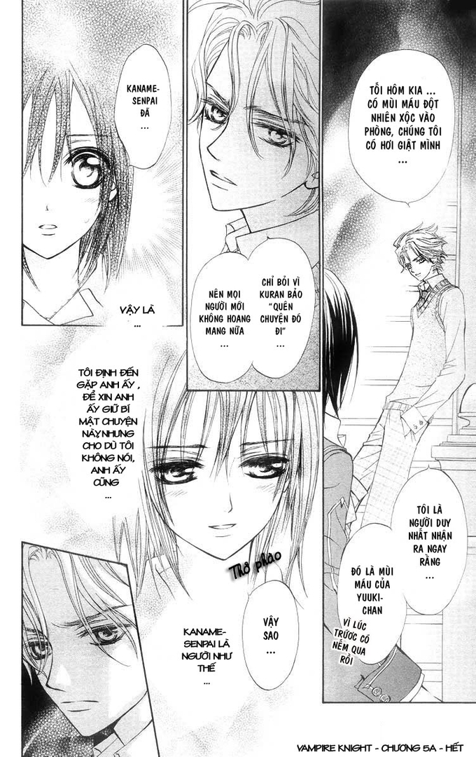 Vampire Knight Chapter 005 - Người Con Gái Trong Trái Tim Tôi. 16