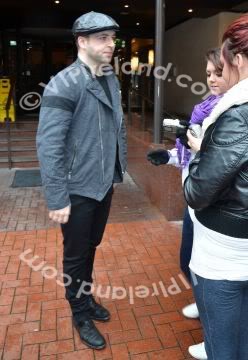 [051210] Mark en The Westbury Hotel Westburyhotel3december2010dublin