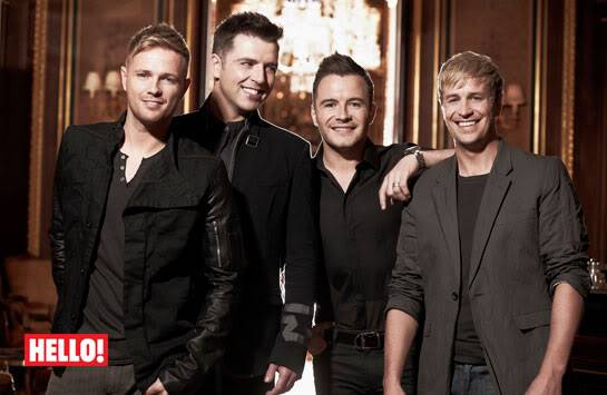 Hablan de su rivalidad con Take That en la revista Hola! Westlifehellomagazine1november2010