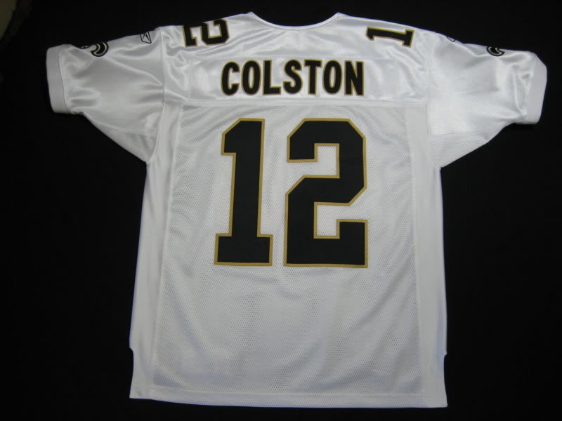 2010-11 AUTHENTIC NEW ORLEANS SAINTS MARQUES COLSTON #12 FullBack