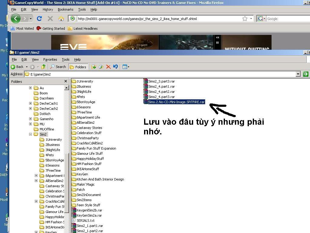 Hướng dẫn Cài đặt The Sims 2 Full bằng hình ảnh 50CaiSim2zzzzz