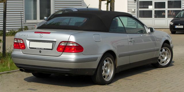 Mercedes Benz CLK Cabriolet. ME31C71