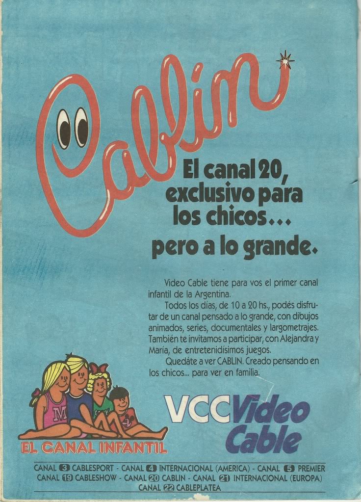 Publicidad grafica de Cablin de Enero de 1989 SCAN0059