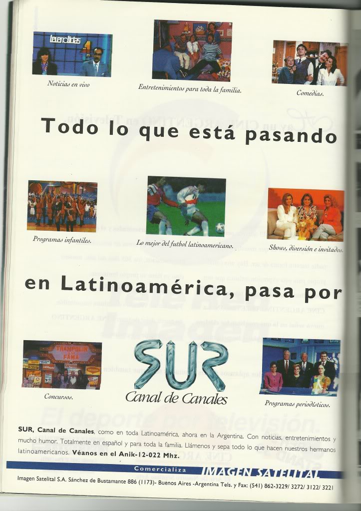 Publicidad grafica de Canal Sur de Octubre de 1994 SCAN0114
