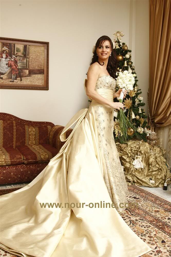 اثوب زفاف فنانات العرب 532301