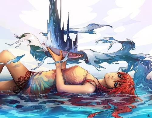 Kariline Yachtovits Konachancom_20-_20154577_20blue_eyes_20long_hair_20original_20red_hair_20swimsuit_20unodu_20water_large_zps5c32774e