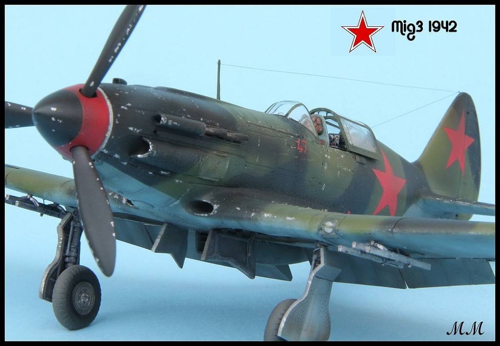 Mig-3 1/48 trumpeter Late version МиГ-3 TERMINE CopiedeCopiedeIMG_9536